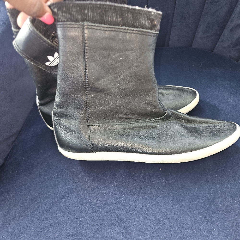VINTAGE ADIDAS-LEATHER - Picture 2 of 5